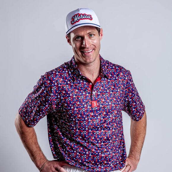 Bogey Bros Golf Co - Whale Tail - Freedom Cheeks - Polo - Picture 2 of 6